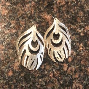 Karina Statement Earrings In Gold